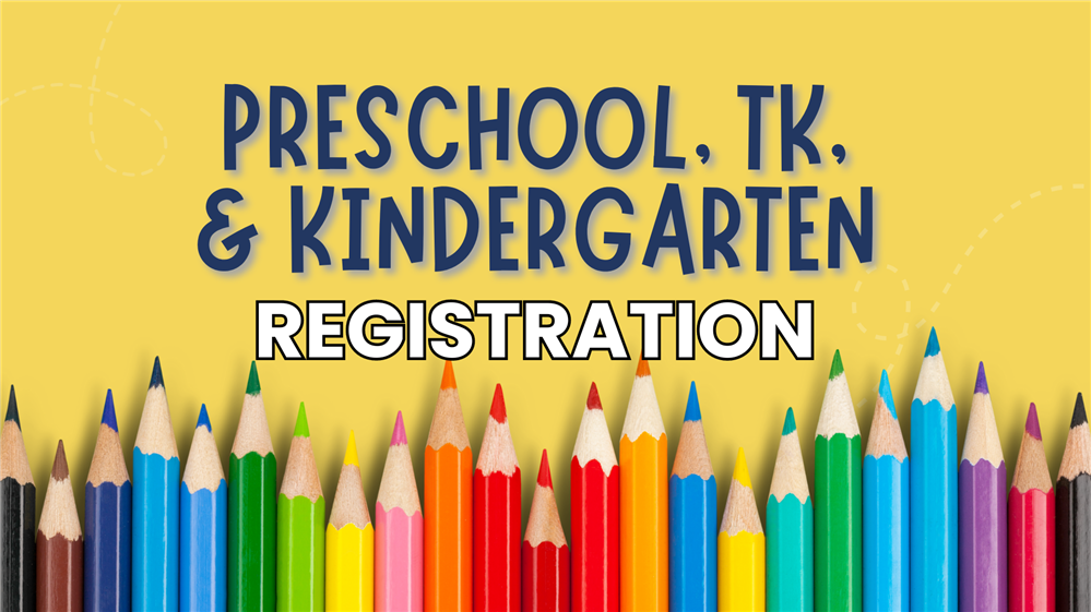  Preschool TK Kinder Registration